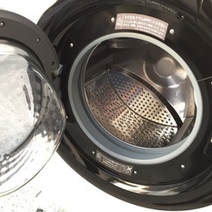 【最安値】💎2021年製　SHARPドラム式洗濯乾燥機　単身最適　ES-S7E配達無料！の画像