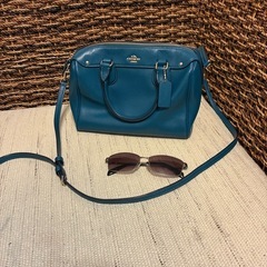 コーチ ショルダーバッグ レザーの画像