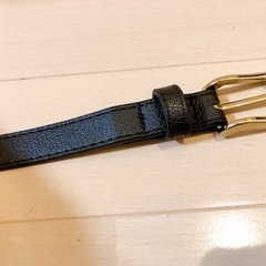 ベルト 黒 細め Sense Of Placeの画像