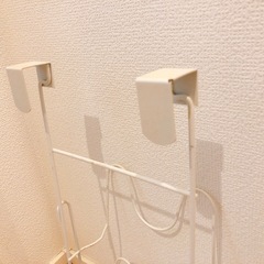 お鍋のふたホルダー 白の画像