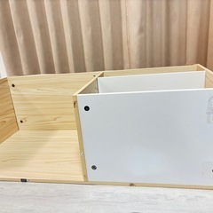 ニトリ おもちゃ箱 ※難あり
の画像