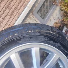 15インチスタッドレスタイヤ＆アルミホイールの画像