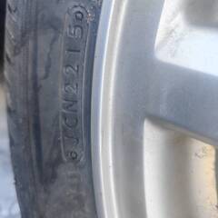 15インチスタッドレスタイヤ＆アルミホイールの画像