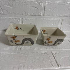 若山窯　小鉢揃　親子鉢揃　 金彩梅　4組セットの画像