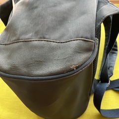 moz モズ リュックサック 2層式 ネイビー オフホワイト 赤 ストライプ がま口 リュック デイバッグ 北欧 スウェーデン 通学 かばん 鞄の画像