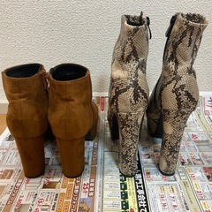 ブーツ 24センチの画像