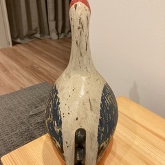 ニワトリの置物の画像