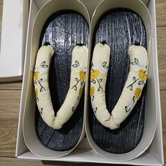 女の子浴衣120と下駄19.5の画像