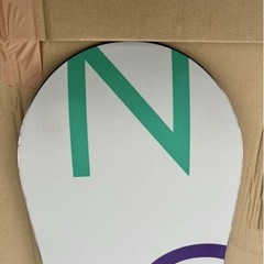 美品　BURTON FEATHER44 バートン板　144cm ２回のみ使用　レディースの画像