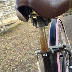 ★配達相談可★２４インチ 子供用自転車　修理なしで普通に乗れます。の画像