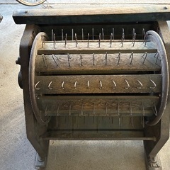 足踏み式脱穀機　⭐︎アンティーク農機具⭐︎の画像