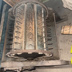 足踏み式脱穀機　⭐︎アンティーク農機具⭐︎の画像