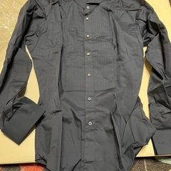 プリーツスタッズシャツと新郎向け小物セットの画像