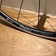 ロード用フロントホイール(リム、クイックレバー新品)の画像