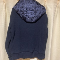 ニットダウンジャケットの画像