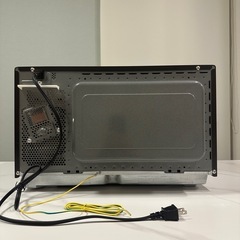 【美品】パナソニック NE-FL222-K（2022年製）メタルブラック フラット単機能レンジの画像