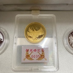 皇太子殿下御成婚記念 5万円金貨 500円 5000円 3点セットの画像