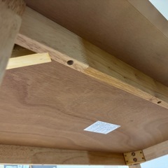 【天然木】ダイニングテーブル 4人　ふじみ野の画像