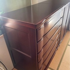 収納棚　タンスの画像