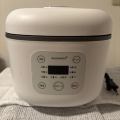 炊飯器 3合 2024年制 コンパクト炊飯器 ひとり暮らし おかゆ 炊き込みご飯 の画像