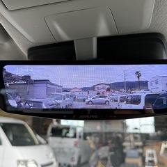 総額203.7万円★R3年式　エブリイワゴン　PZターボスペシャル　プラスライン公認4インチリフトアップ　プラスライン前後バンパー　プラスラインマフラー　ALPINE8インチナビ　ALPINEフリップダウンモニター　ALPINEデジタルインナーミラー　スキッドプレートの画像