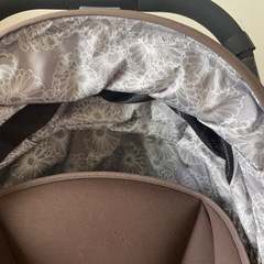 Aprica オプティア　定価64500円ベビーカー ブラウン 日よけ付きの画像