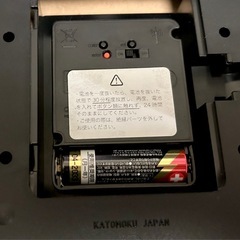 KATOMOKU 壁掛け時計（電波時計）の画像