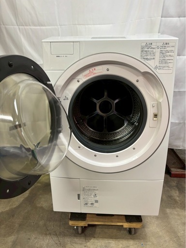 【成約済み】【12ヶ月保証】東芝ドラム式洗濯機TW-127X9L 2021年製 洗濯12kg乾燥7kg
