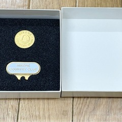 【彦根カントリークラブ】ゴルフマーカーとクリップのセット。の画像