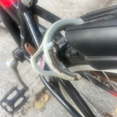 24インチ　高学年向けかな？😅　前後ブレーキ・ギアチェンジ・ホームセンターにて調整済み♪の画像