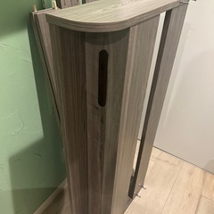 モダンデコ　ローベッドフレーム　シングル　アッシュグレー【5枚目が現物の写真です！】の画像