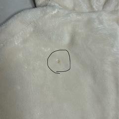 サイズ70〜90　ベビー用マント　ミキハウスの画像