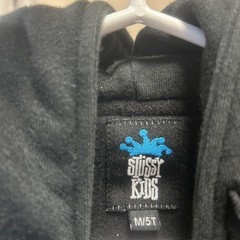 レア　《 stussy 》　キッズ服　5T  110サイズ　トップス　ジップパーカーの画像