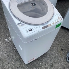 NO B650🌈福岡市内配送設置無料✨🌈ES-TX9A-N 縦型洗濯乾燥機 ゴールド系 [洗濯9.0kg /乾燥4.5kg /ヒーター乾燥(排気タイプ) /上開き]  2019んrn2019年の画像