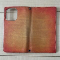 手帳型スマホケース（姫路レザー）の画像