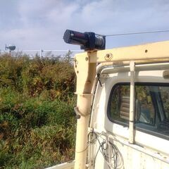 札幌より エアコン ミニクレーン付き 軽トラ サンバートラック４ＷＤ 車検8年8月 走行 5.9万km 軽トラックの画像