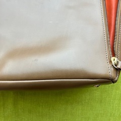 【美品】BARCOS バルコス トートバッグ トート バッグ かばん ブラウン 革 茶色 オレンジ 収納 日本ブランド レザー ショルダーバッグの画像