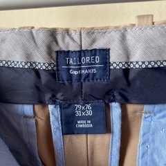 GAP Tailored パンツ 79cmの画像