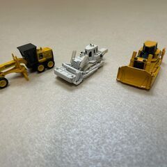 コマツ 建設機械ミニカー 9点セットの画像