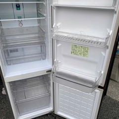 NO B651🌈福岡市内配送設置無料✨🌈SJ-PD27D-T 冷蔵庫 プラズマクラスター冷蔵庫 ブラウン系 [271L /2ドア /右開きタイプの画像