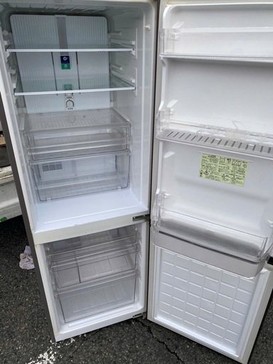 NO B651?福岡市内配送設置無料✨?SJ-PD27D-T 冷蔵庫 プラズマクラスター冷蔵庫 ブラウン系 [271L /2ドア /右
