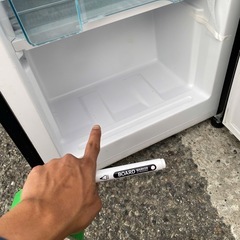 NO B652🌈福岡市内配送設置無料✨🌈アイリスオーヤマ 冷蔵庫 162L ブラック IRSE-16A-B 2023ねn2023年の画像