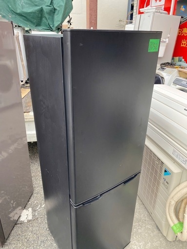 NO B652?福岡市内配送設置無料✨?アイリスオーヤマ 冷蔵庫 162L ブラック IRSE-16A-B 2023年 
