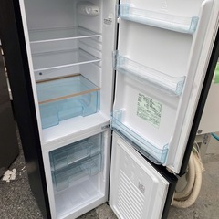 NO B652🌈福岡市内配送設置無料✨🌈アイリスオーヤマ 冷蔵庫 162L ブラック IRSE-16A-B 2023ねn2023年の画像