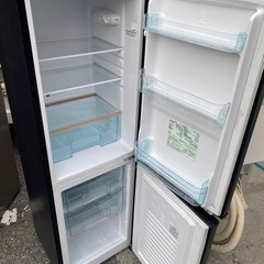 NO B652🌈福岡市内配送設置無料✨🌈アイリスオーヤマ 冷蔵庫 162L ブラック IRSE-16A-B 2023ねn2023年の画像