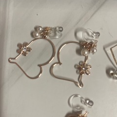 お話中イヤリング3種の画像