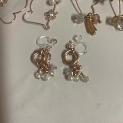 お話中イヤリング3種の画像