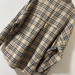 【Msize】レトロガールオーバーサイズチェックシャツの画像