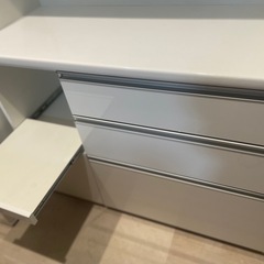 食器棚　ホワイト　カップボード　キッチン収納の画像