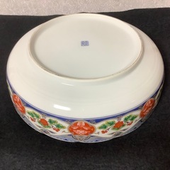 有田焼　たち吉　橘吉　和食器　大鉢　盛鉢　菓子器　赤絵　大きな鉢　ボウル　2点の画像